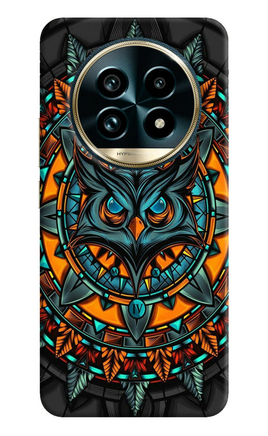 Angry Owl Art Realme 13 Pro+ 5G Back Cover