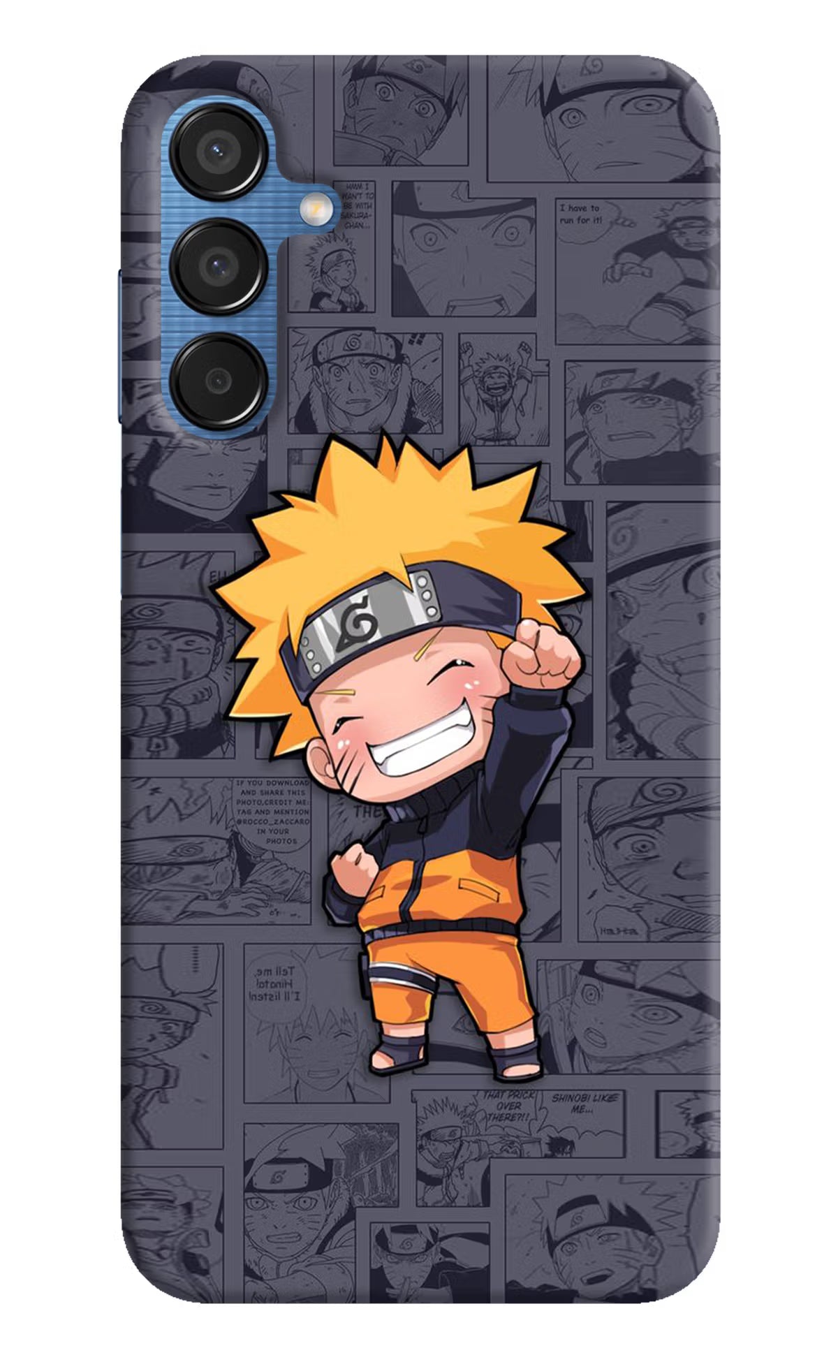 Chota Naruto Case for Samsung M15 5G by Casekaro