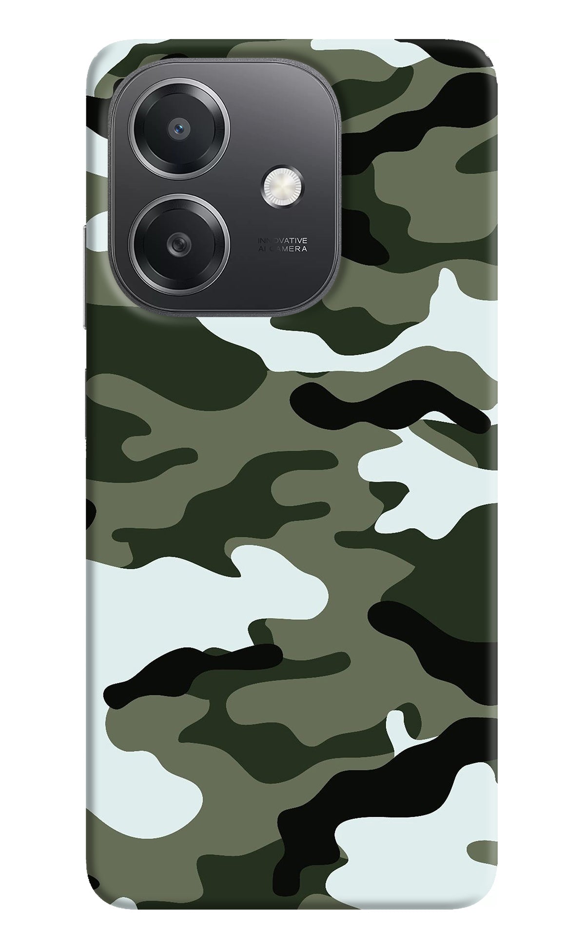 Camouflage OPPO A3x Back Cover