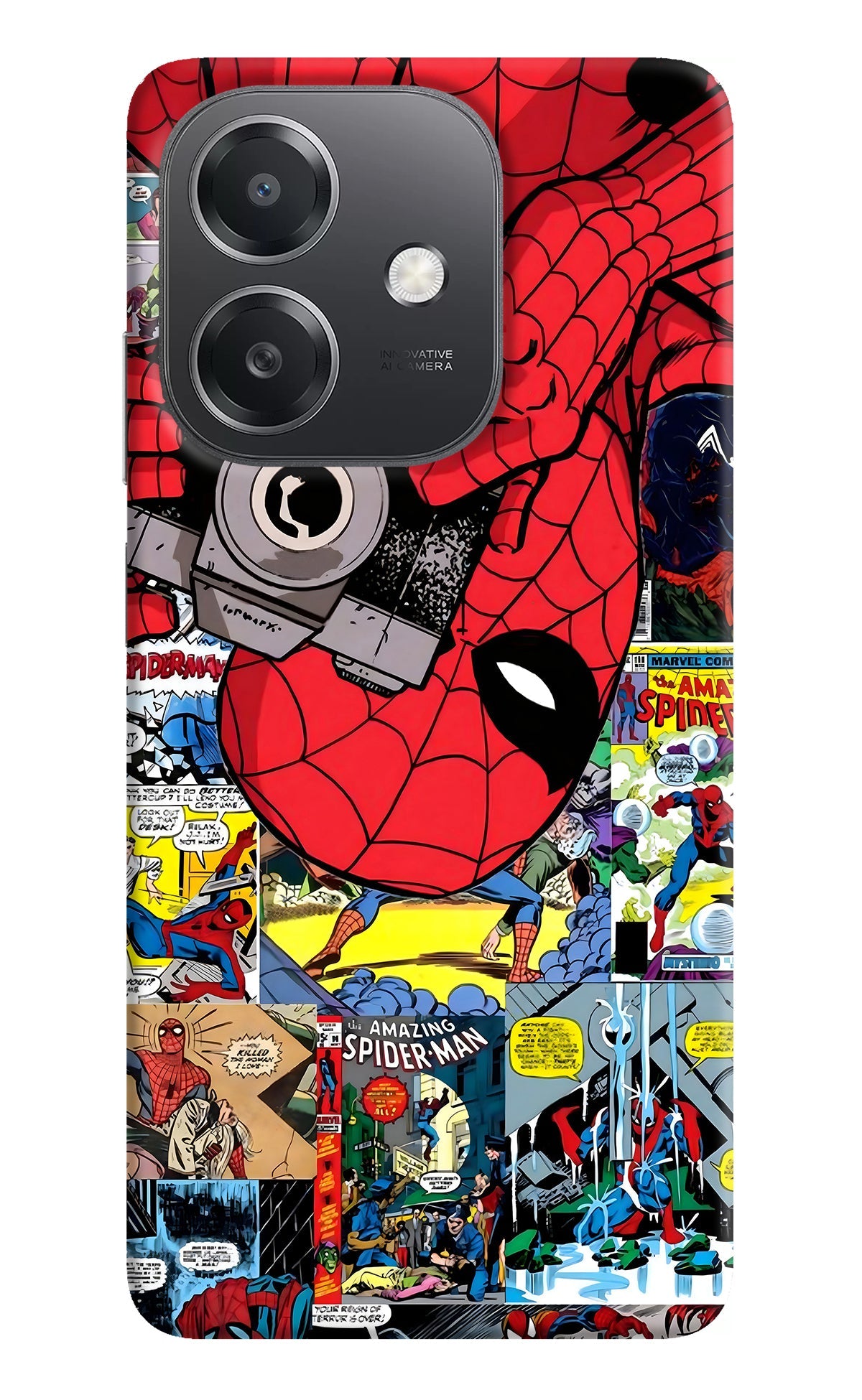 Spider Man OPPO A3x Back Cover