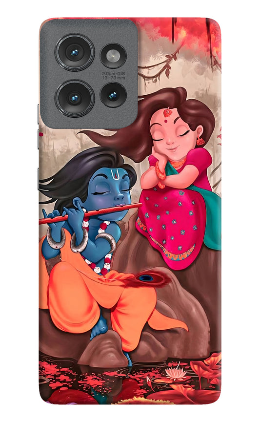 Radhe Krishna Case for Moto Edge 50