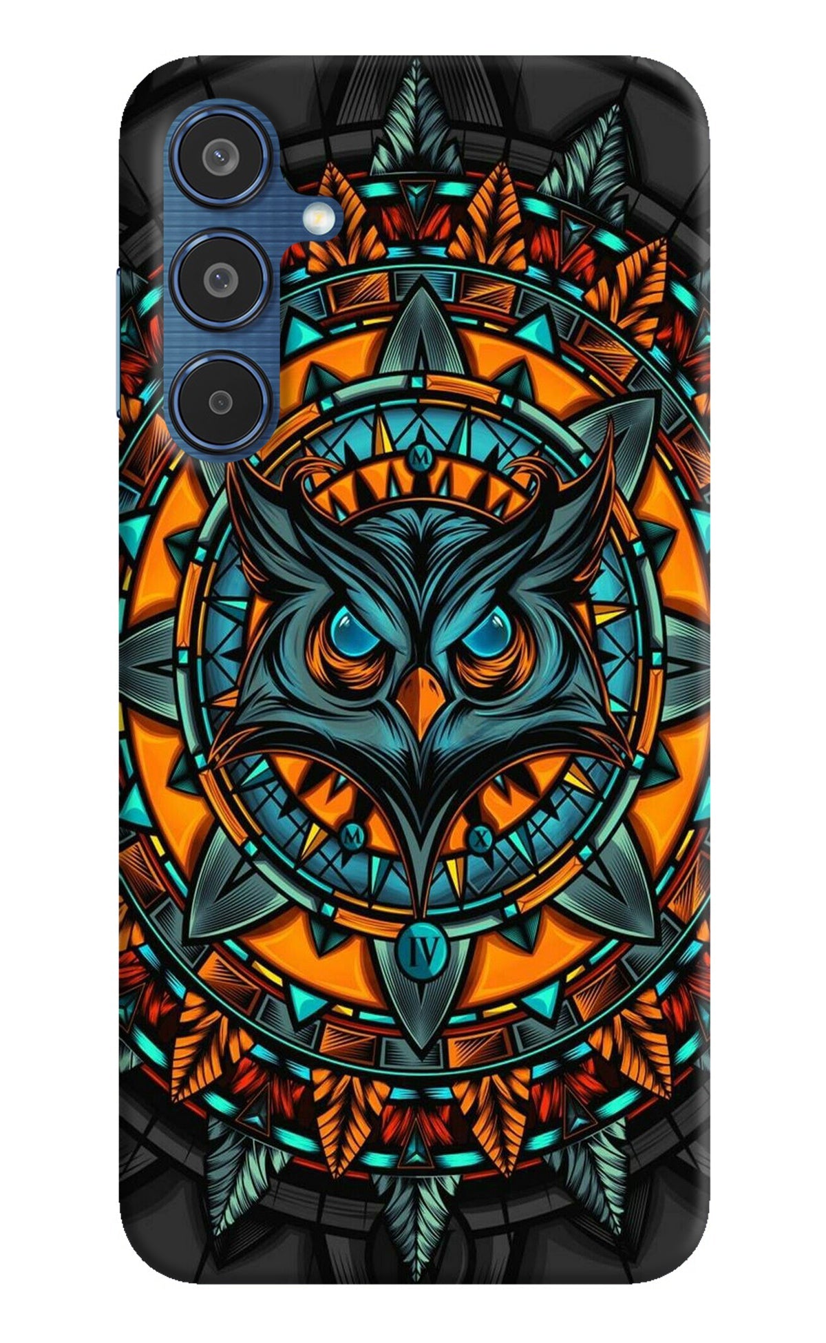 Angry Owl Art Samsung M35 5G Back Cover