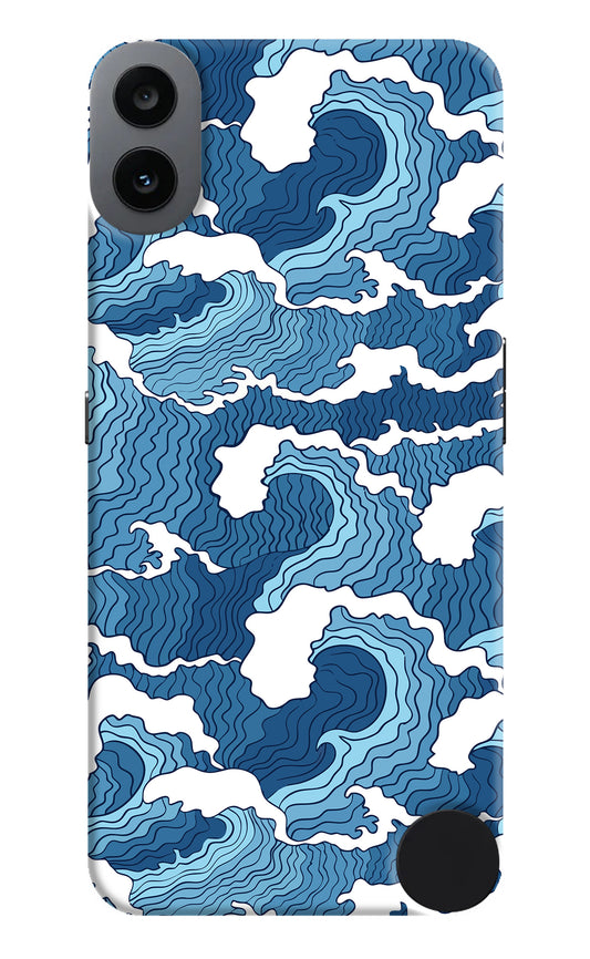 Blue Waves Case for CMF by Nothing Phone 1