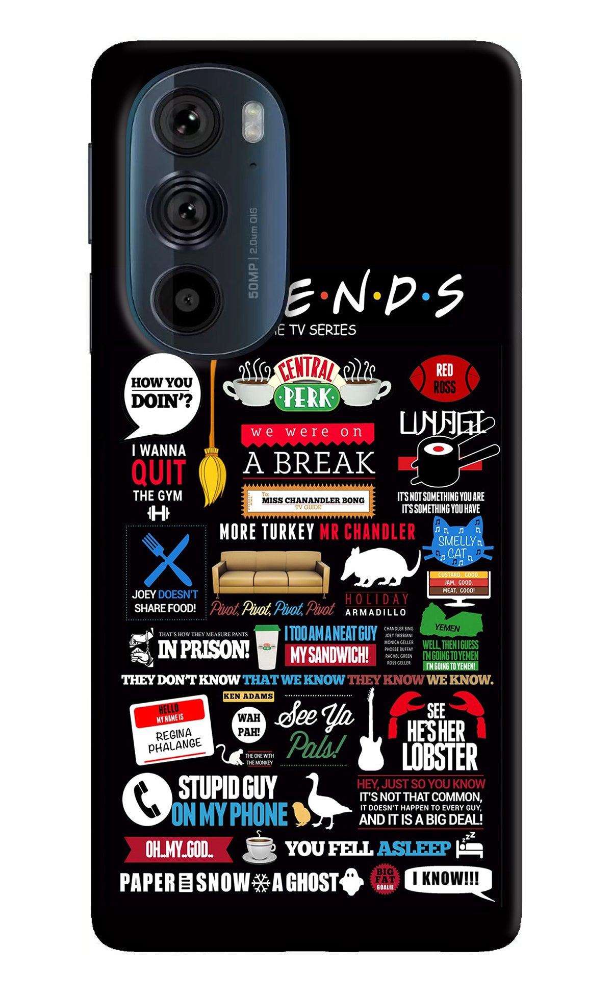 FRIENDS Case for Moto Edge 30 Pro