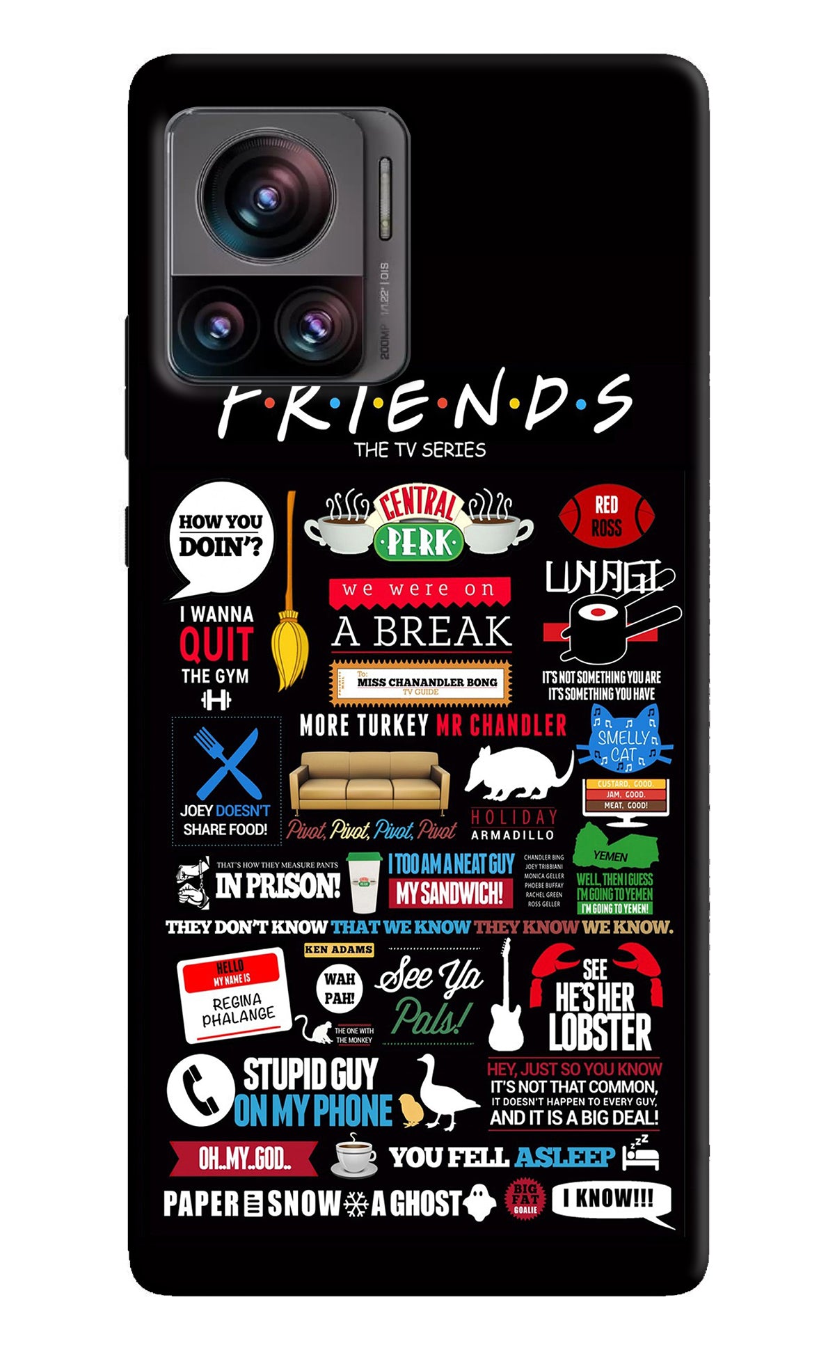 FRIENDS Case for Moto Edge 30 Ultra