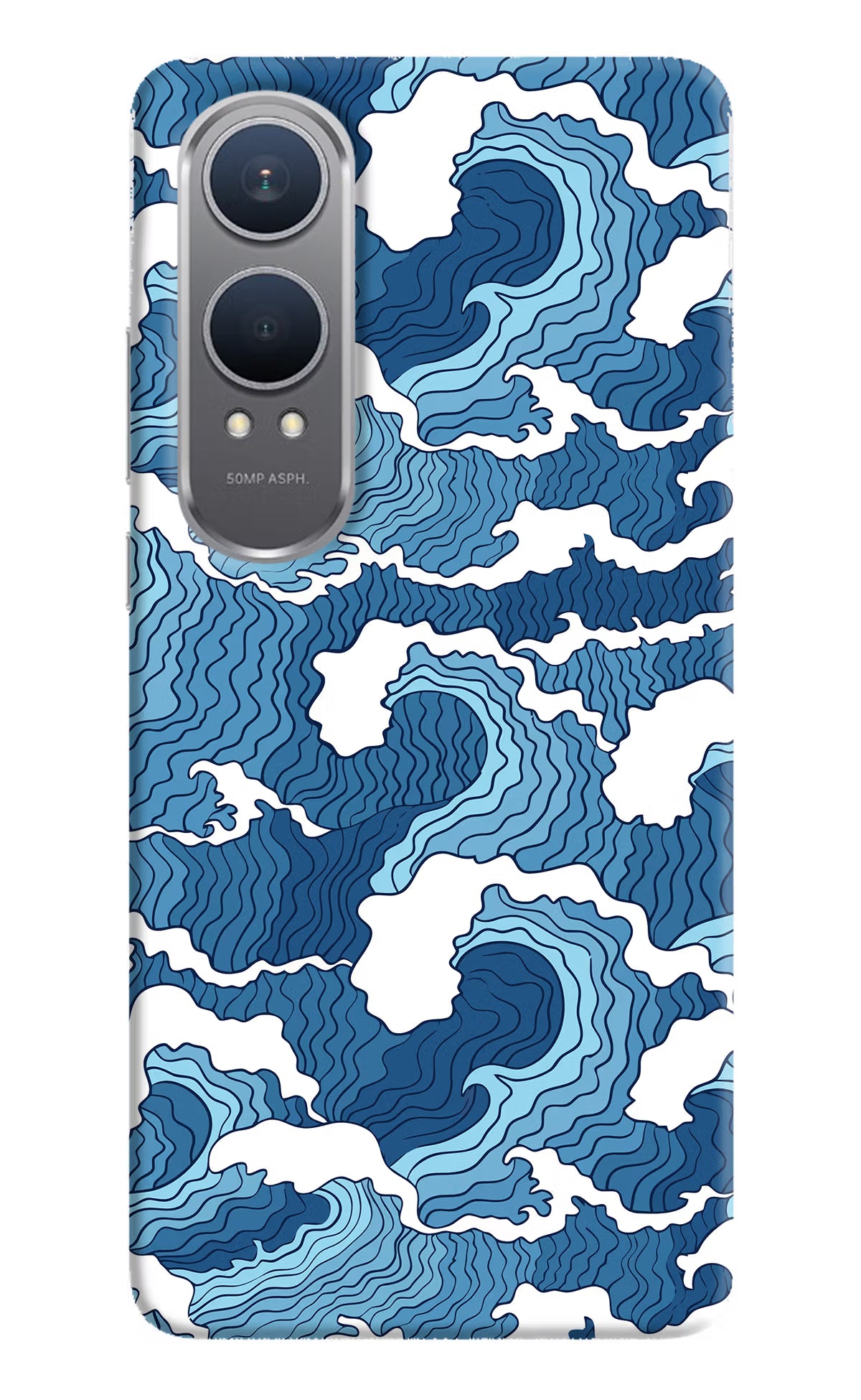 Blue Waves Case for OnePlus Nord CE4 Lite by Casekaro