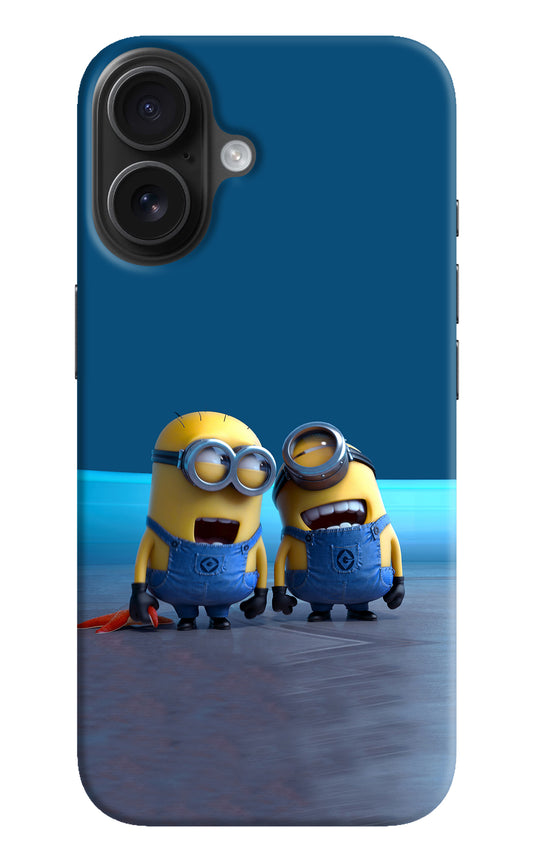 Minion Laughing Case for iPhone 16