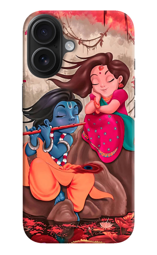 Radhe Krishna Case for iPhone 16