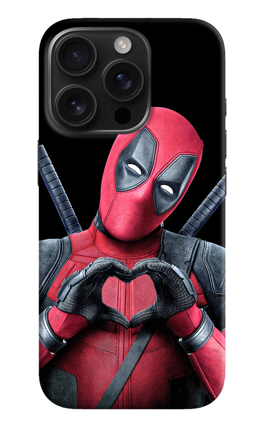 Deadpool Case for iPhone 16 Pro