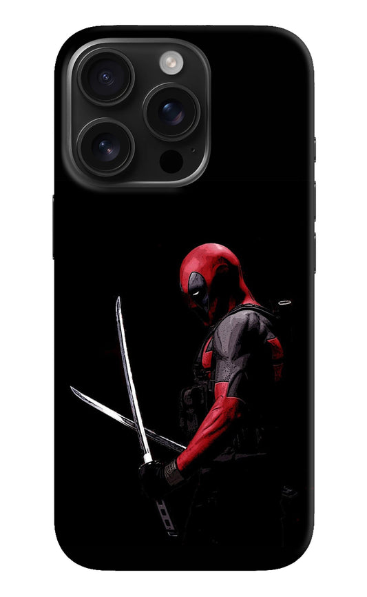 Deadpool Case for iPhone 16 Pro