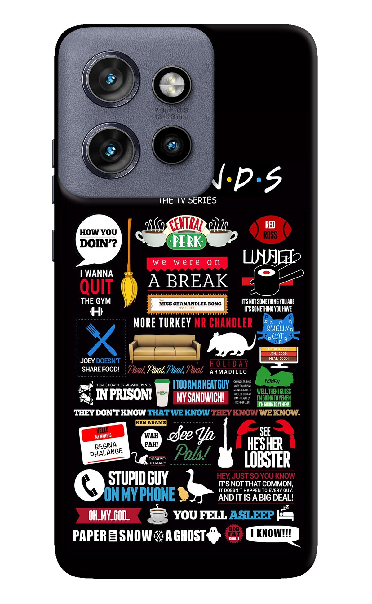 FRIENDS Case for Moto Edge 50 Neo