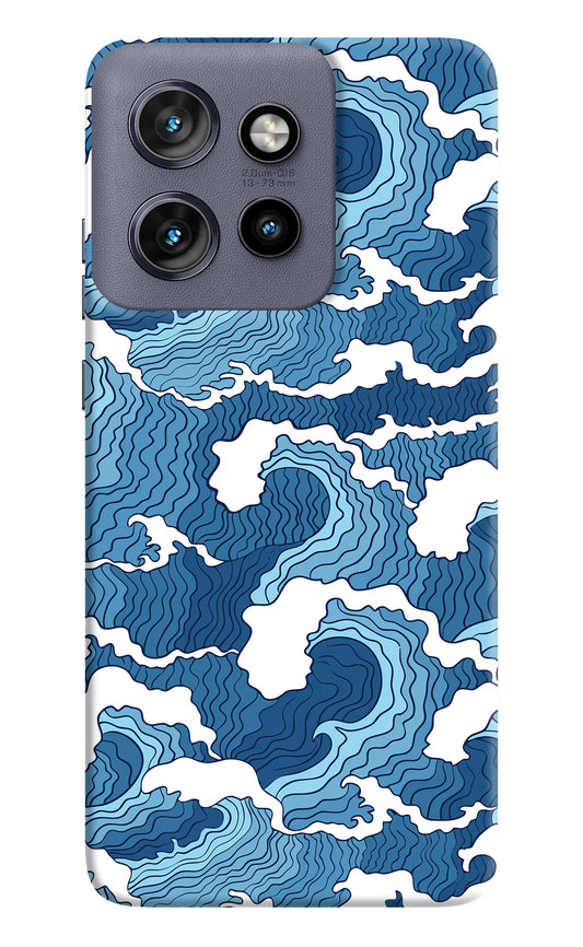 Blue Waves Case for Moto Edge 50 Neo by Casekaro