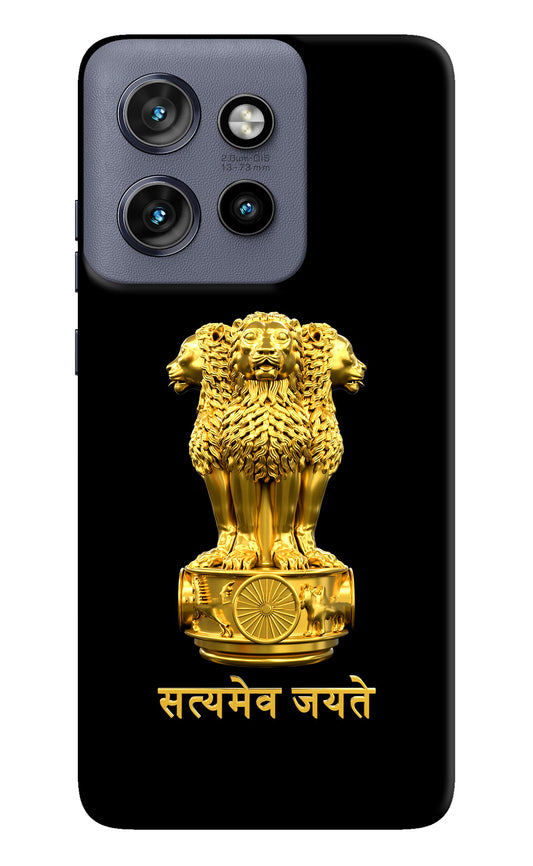 Satyamev Jayate Golden Case for Moto Edge 50 Neo