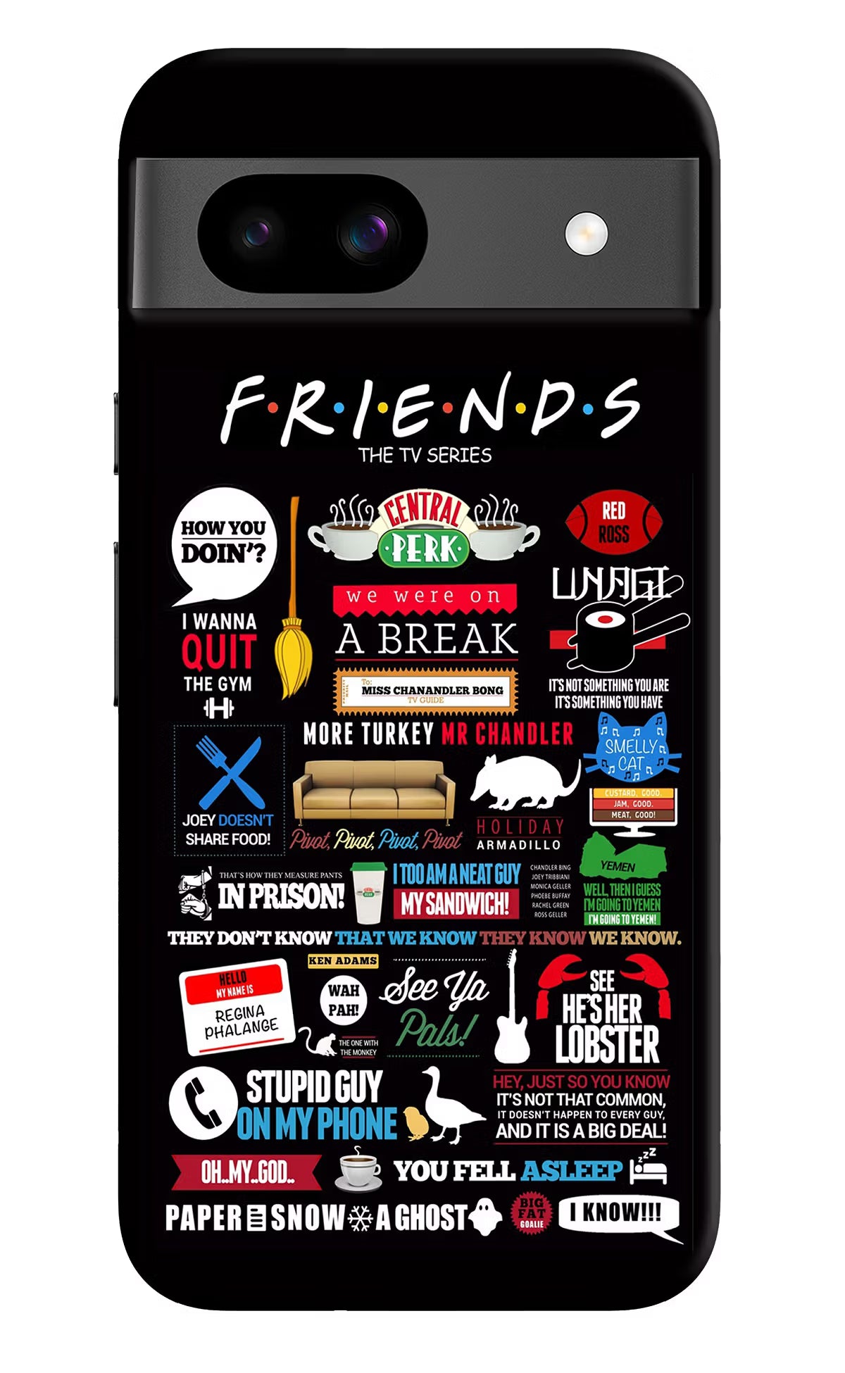 FRIENDS Case for Google Pixel 8A by Casekaro