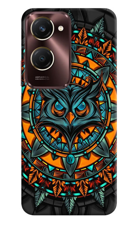 Angry Owl Art Case for iQOO Z9 Lite 5G