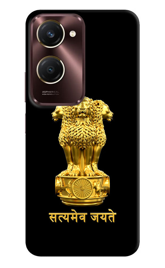 Satyamev Jayate Golden Case for iQOO Z9 Lite 5G
