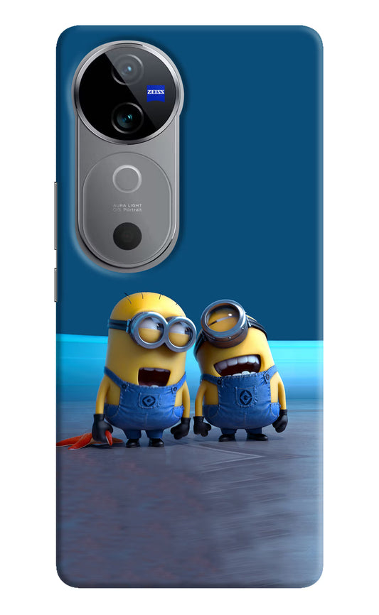 Minion Laughing Case for Vivo V40 5G by Casekaro