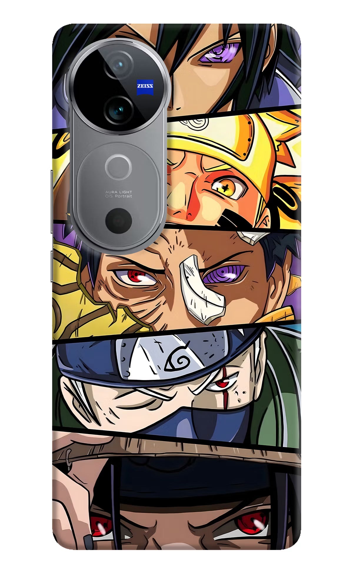 Naruto Character Case for Vivo V40 5G by Casekaro