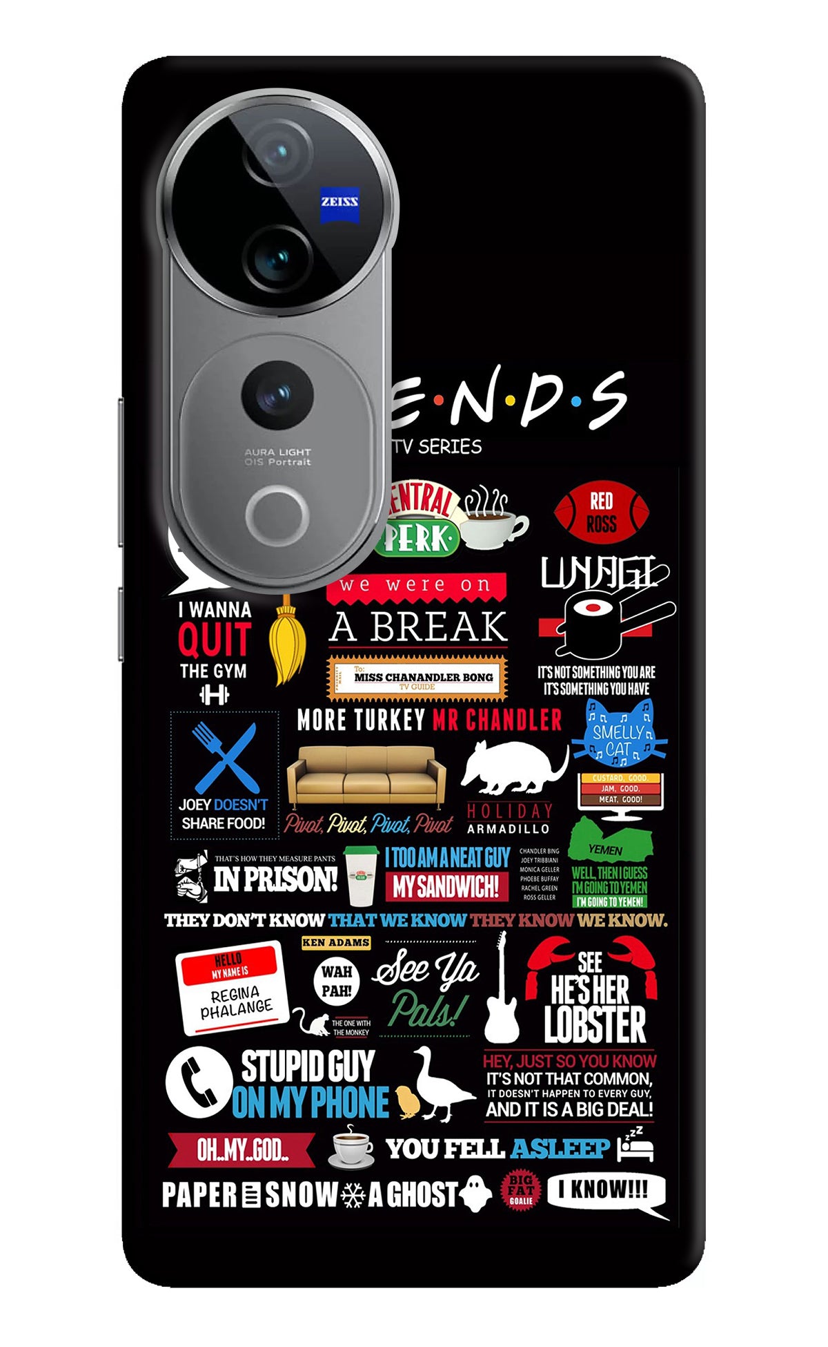 FRIENDS Case for Vivo V40 Pro 5G