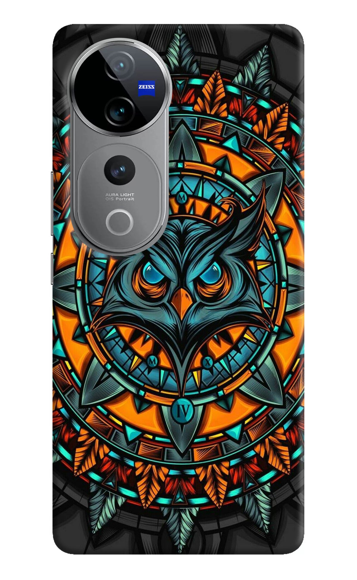 Angry Owl Art Case for Vivo V40 Pro 5G