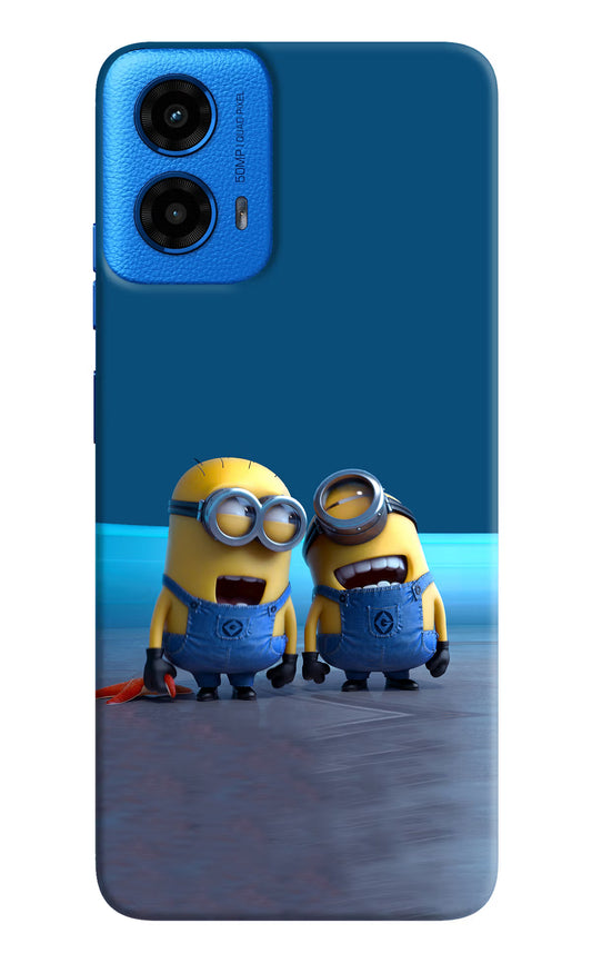 Minion Laughing Case for Moto G45 by Casekaro