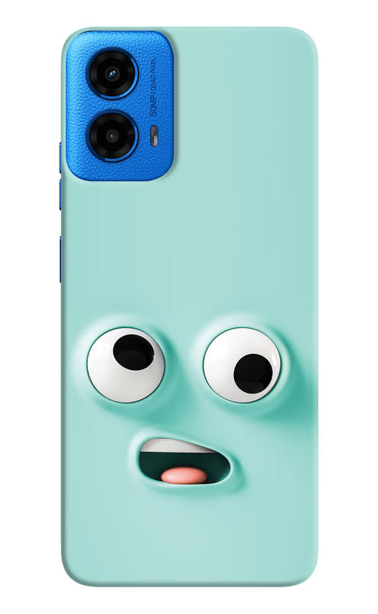 Funny Cartoon Case for Moto G45 by Casekaro