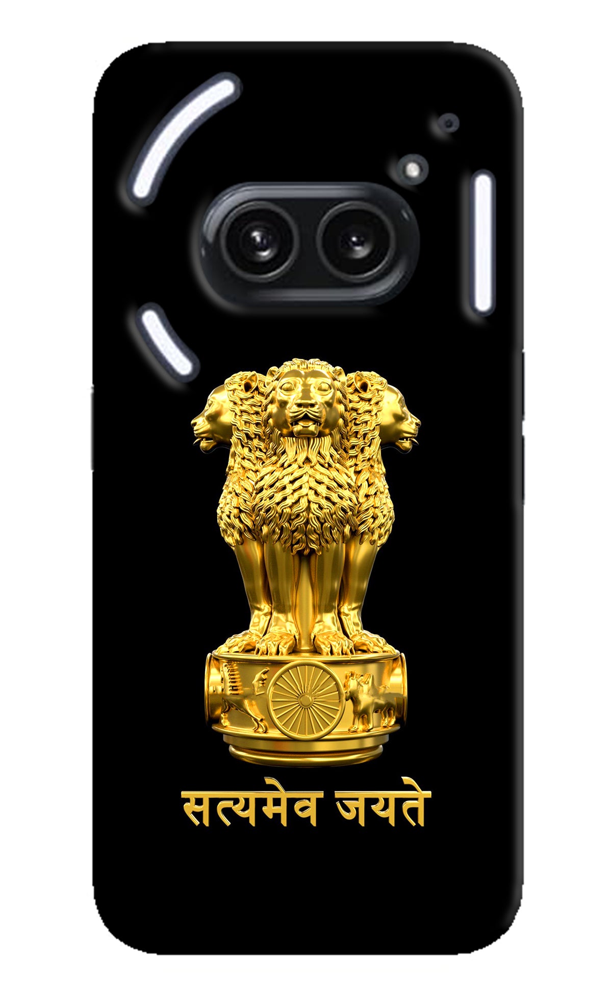 Satyamev Jayate Golden Case for Nothing Phone 2A Plus