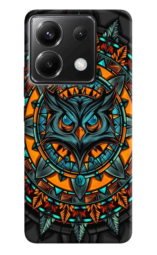 Angry Owl Art Case for Poco X6