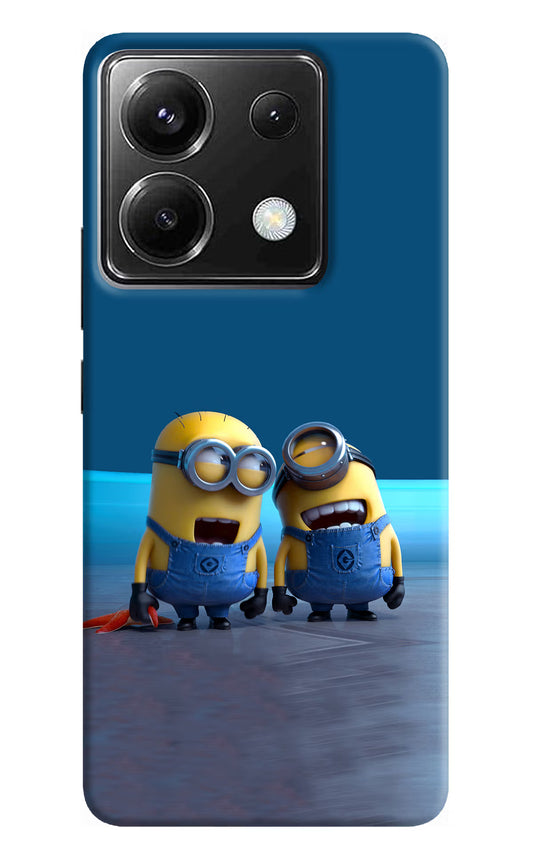 Minion Laughing Case for Poco X6