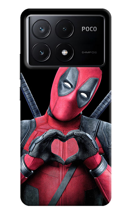 Deadpool Case for Poco X6 Pro by Casekaro