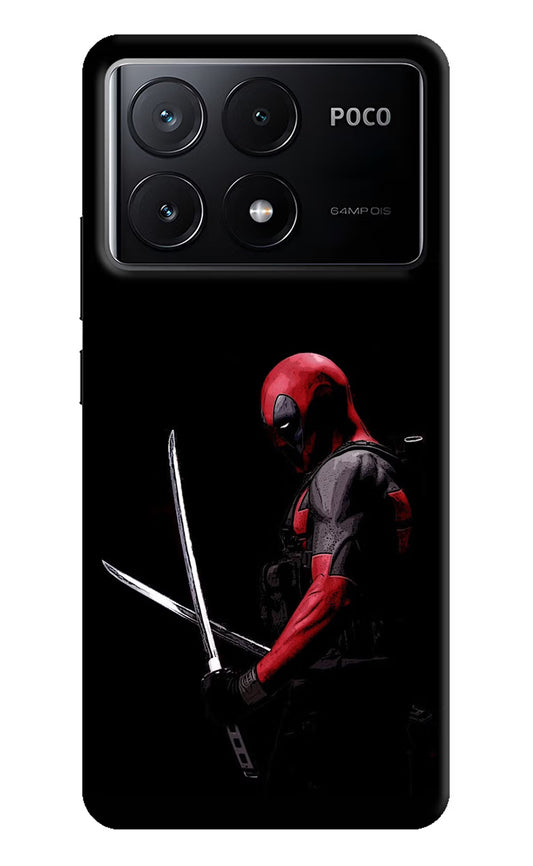Deadpool Case for Poco X6 Pro by Casekaro
