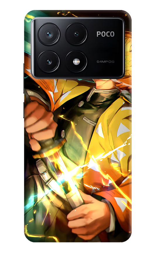 Demon Slayer Case for Poco X6 Pro by Casekaro
