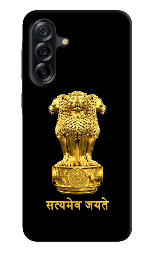 Satyamev Jayate Golden Case for Samsung A36 5G by Casekaro