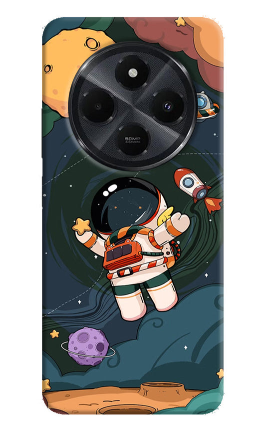 Cartoon Astronaut Case for Redmi 14C 5G by Casekaro
