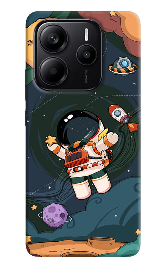 Cartoon Astronaut Case for Redmi Note 14 5G by Casekaro