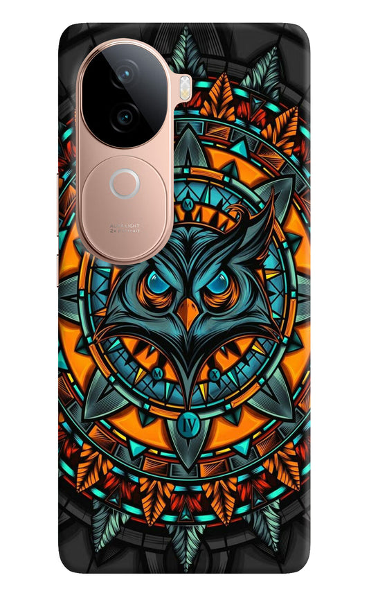 Angry Owl Art Case for Vivo V40e 5G by Casekaro