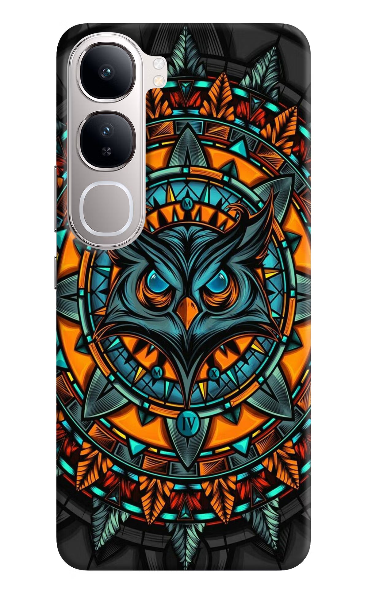 Angry Owl Art Case for Vivo Y300 5G by Casekaro