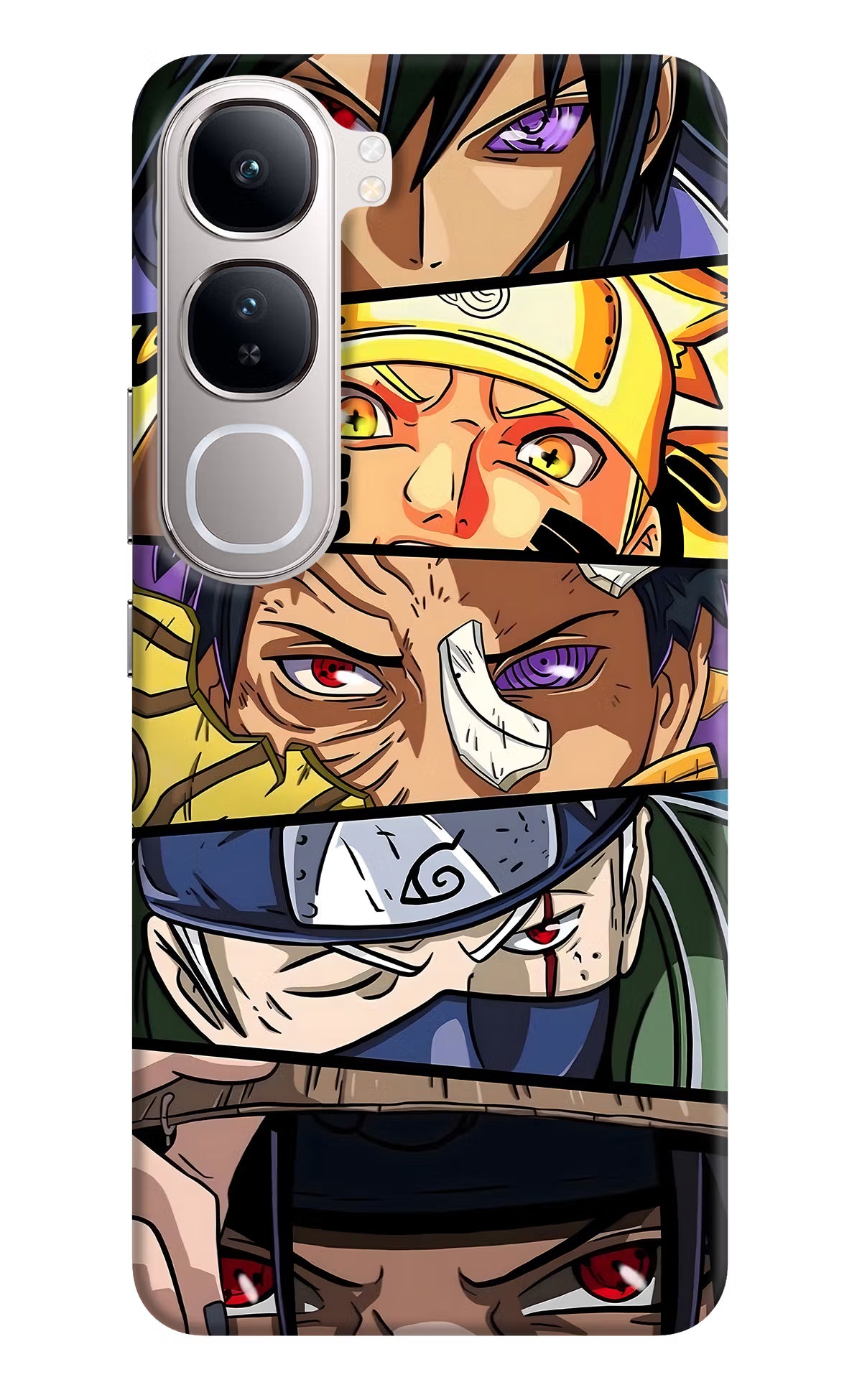 Naruto Character Case for Vivo Y300 5G by Casekaro