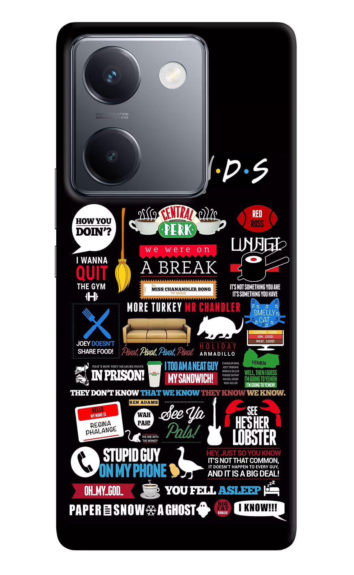 FRIENDS Case for Vivo Y300 Plus 5G by Casekaro