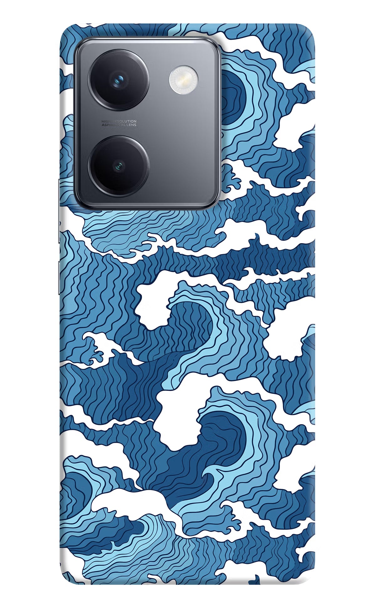 Blue Waves Case for Vivo Y300 Plus 5G by Casekaro