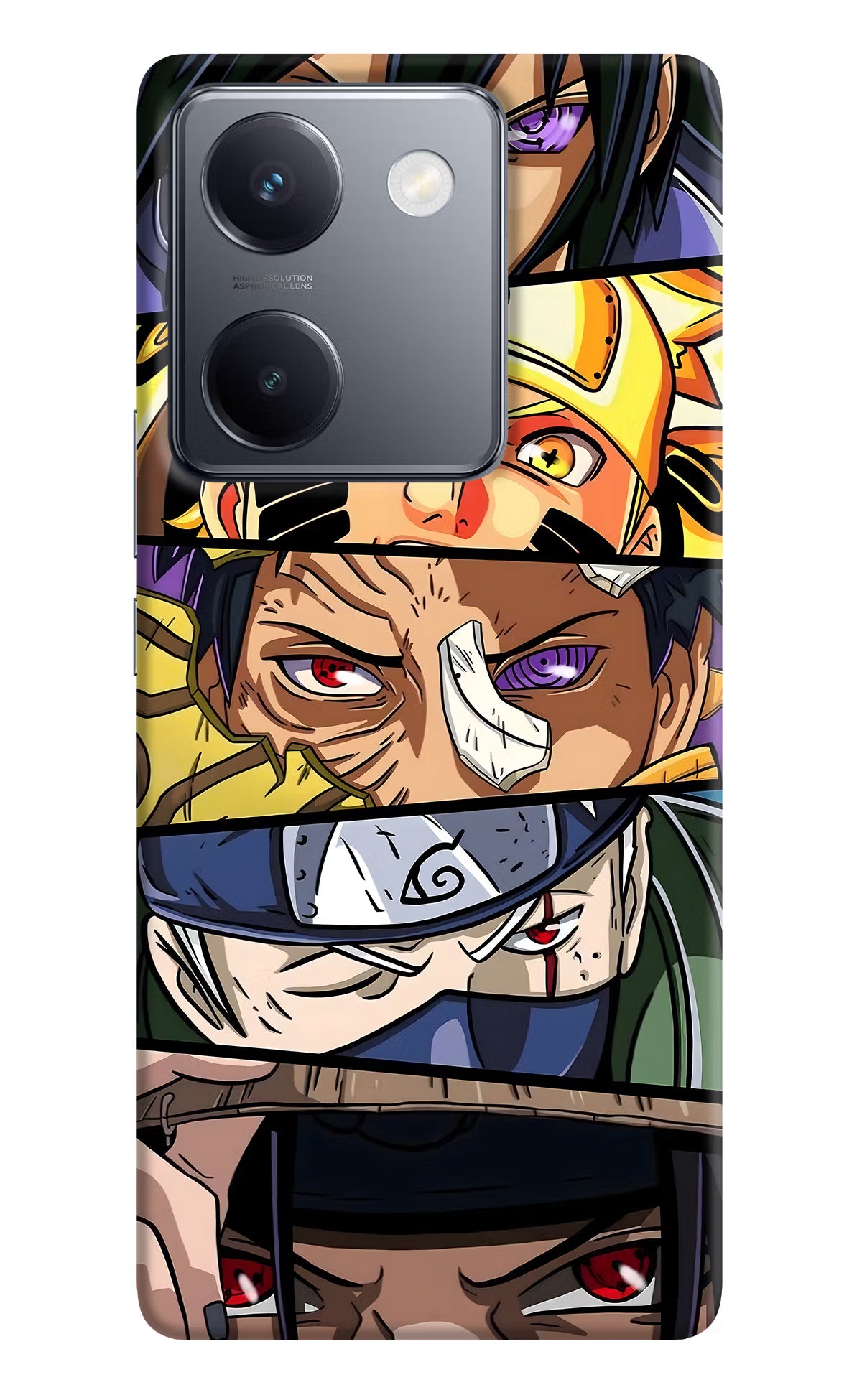 Naruto Character Case for Vivo Y300 Plus 5G by Casekaro