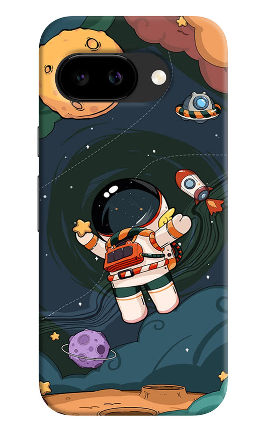 Cartoon Astronaut Case for Google Pixel 9A