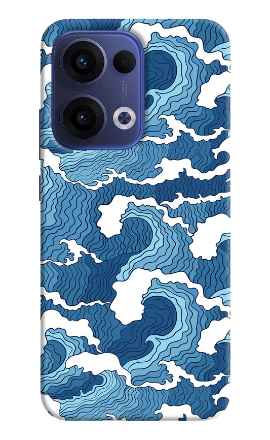 Blue Waves Case for Oppo Reno13 5G