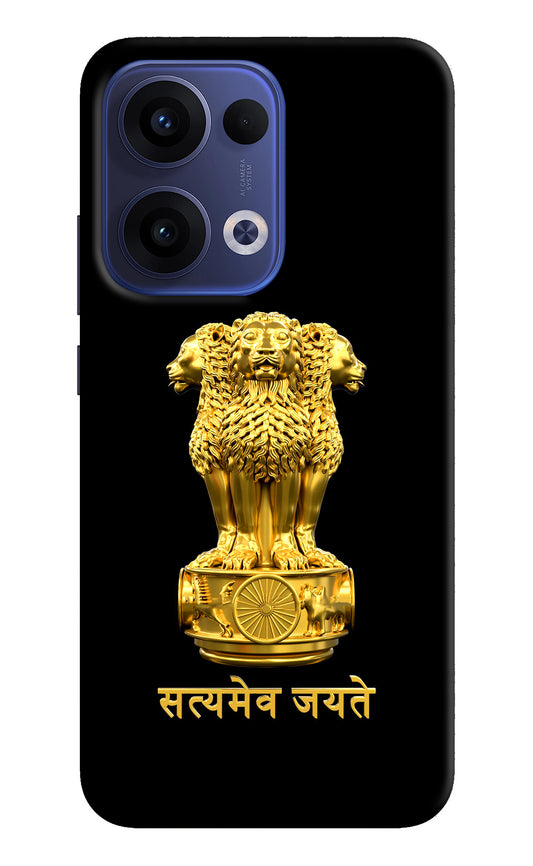 Satyamev Jayate Golden Case for Oppo Reno13 5G