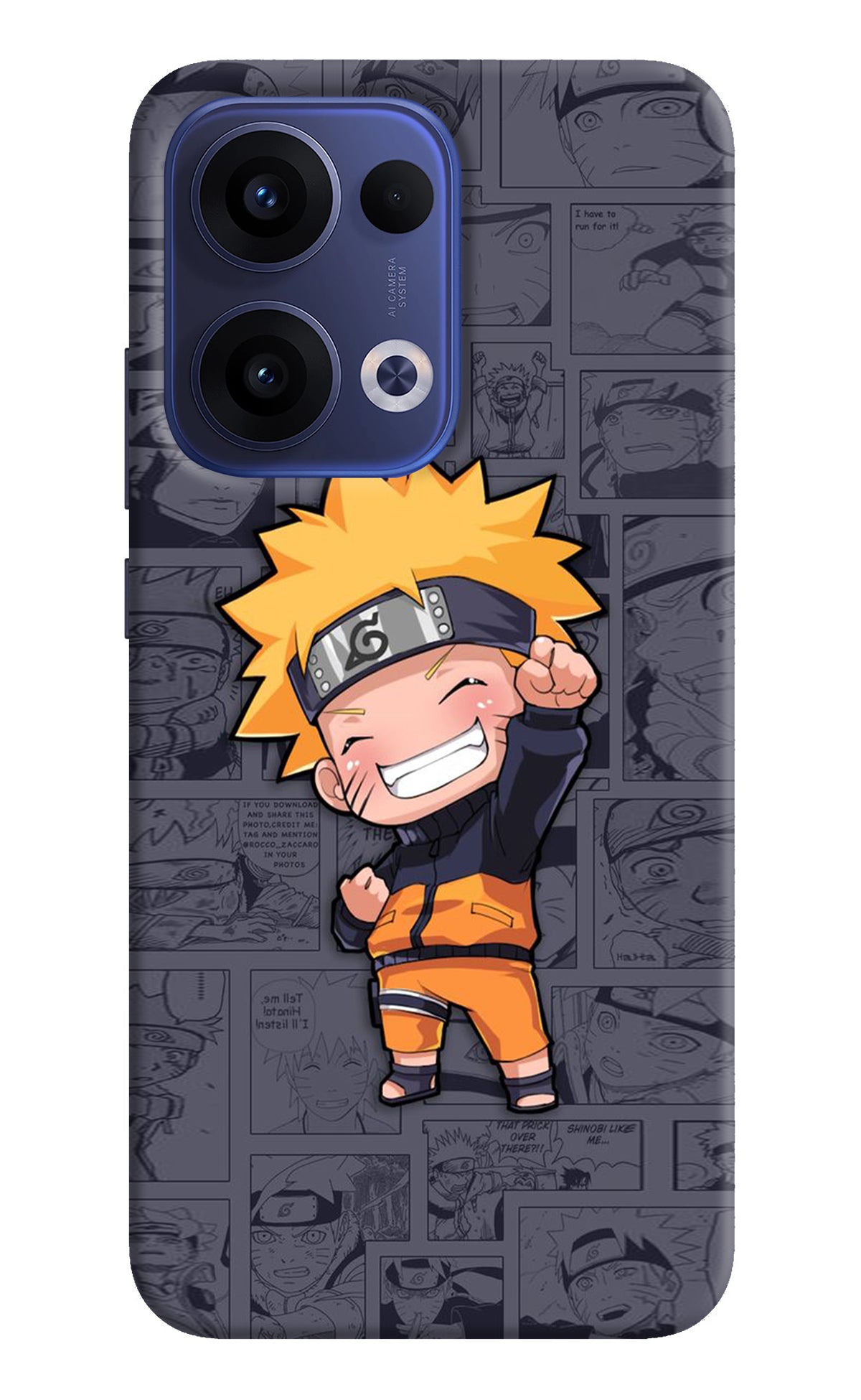 Chota Naruto Case for Oppo Reno13 5G