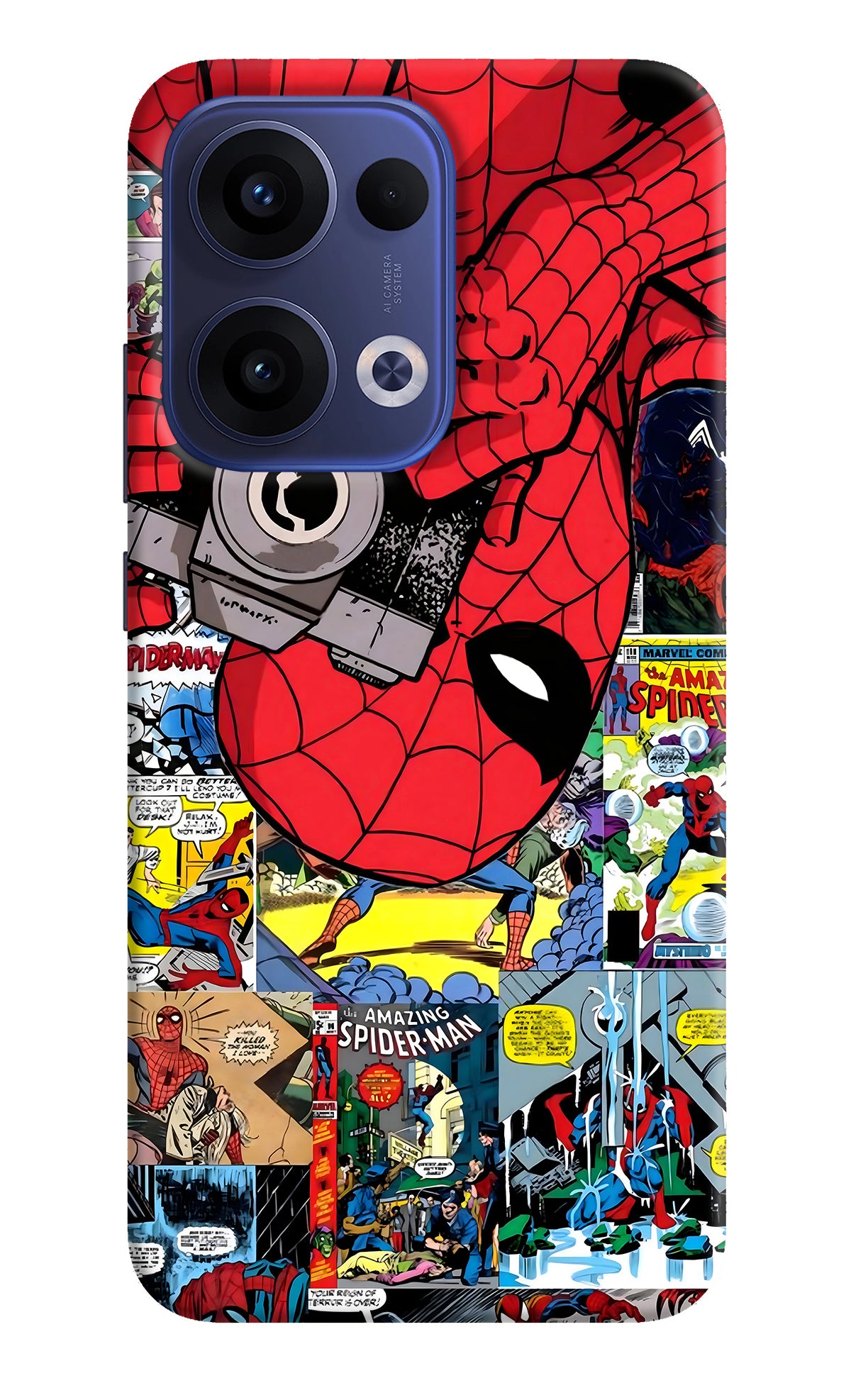 Spider Man Case for Oppo Reno13 5G