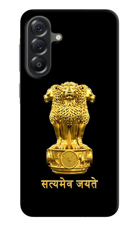 Satyamev Jayate Golden Case for Samsung A56 5G by Casekaro