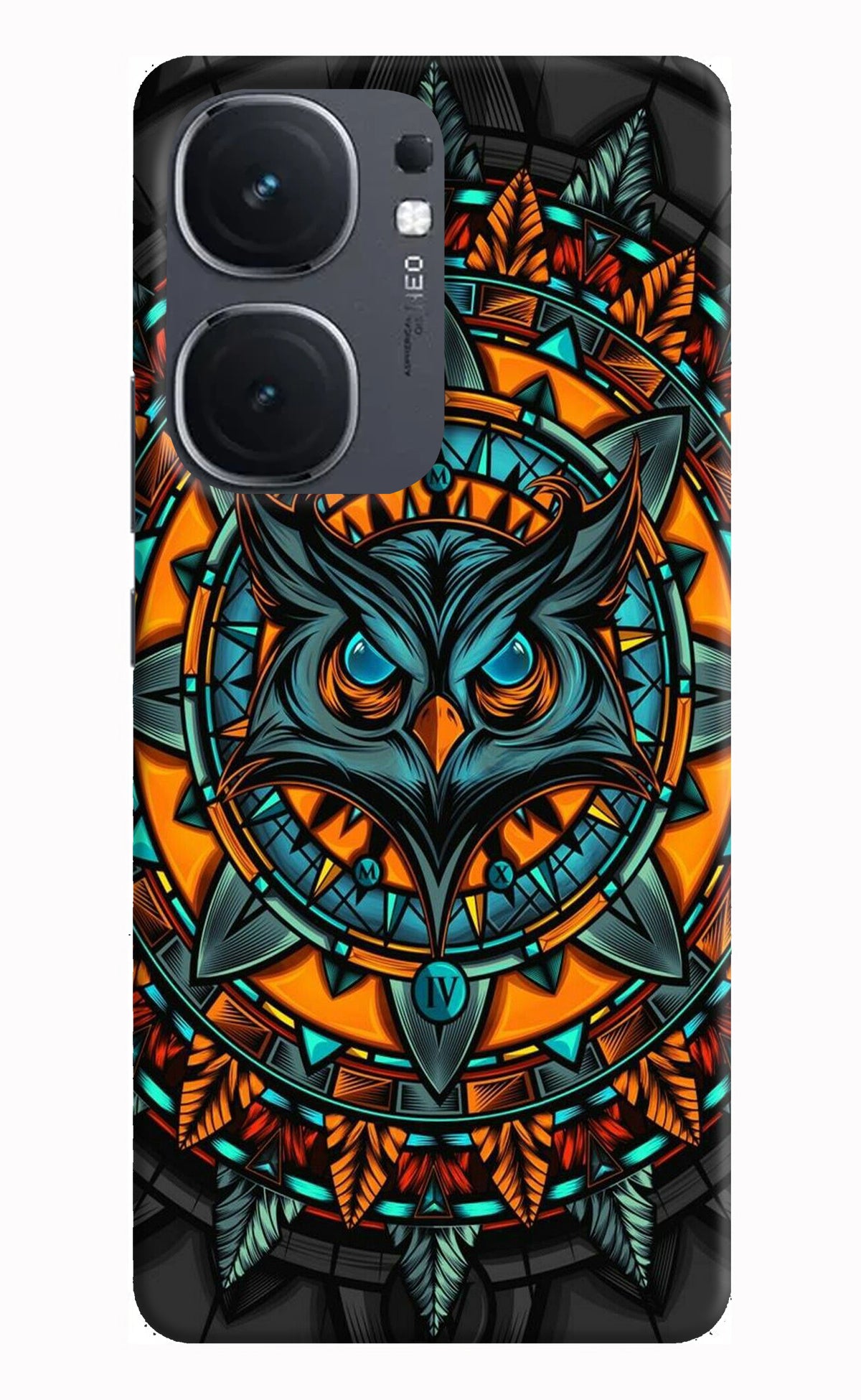 Angry Owl Art Case for IQOO Neo9 Pro