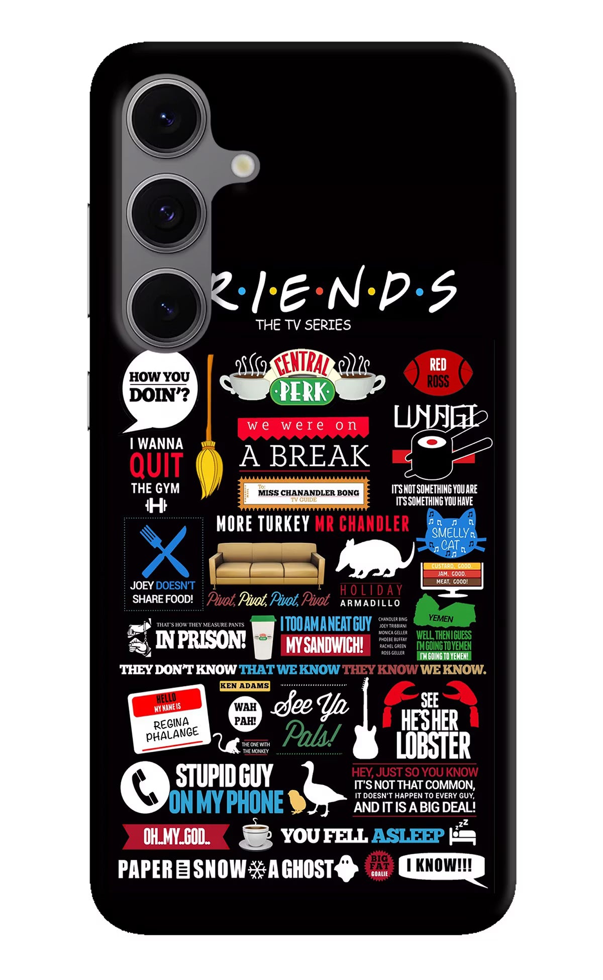 FRIENDS Case for Samsung S24 FE 5G by Casekaro