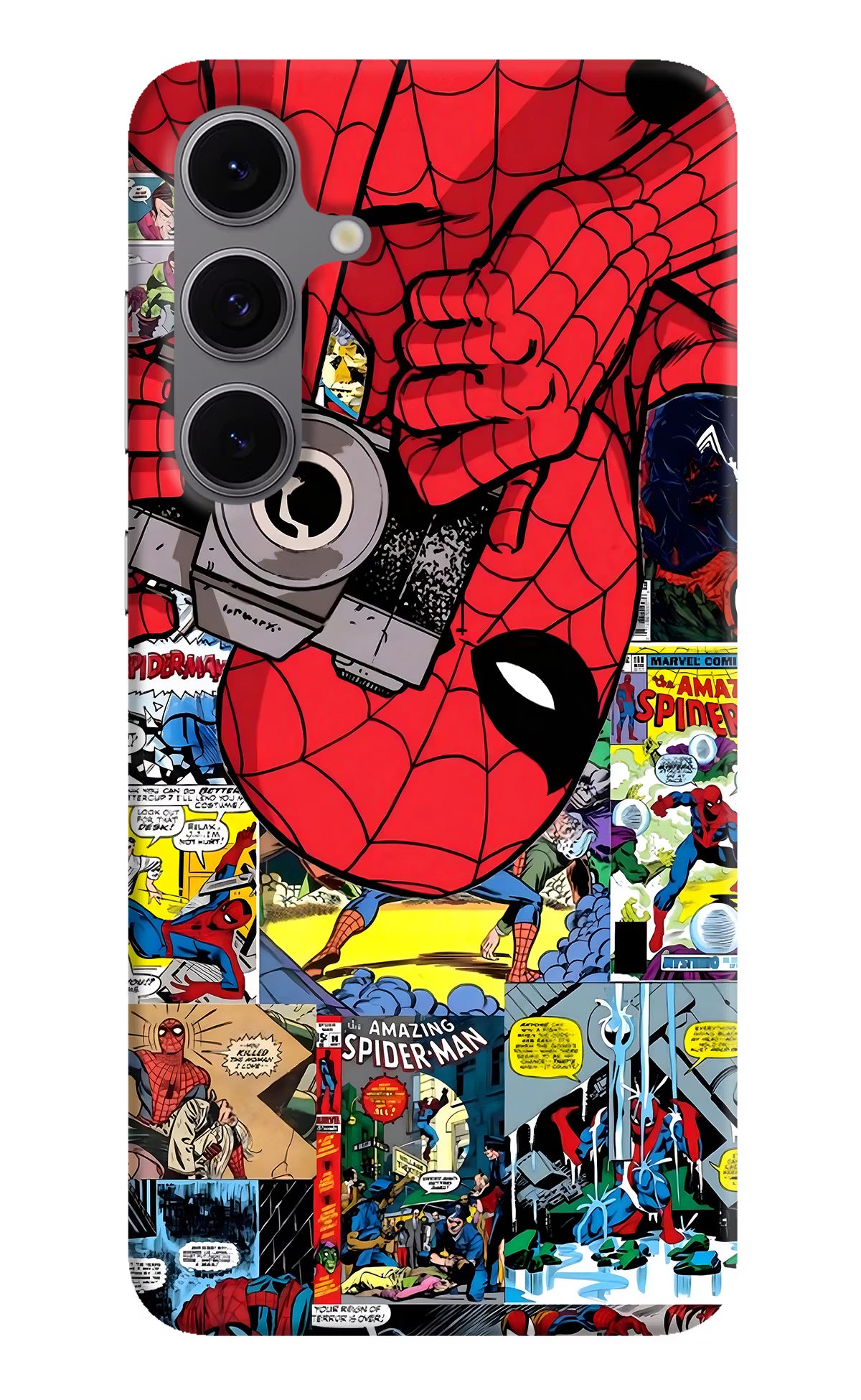 Spider Man Case for Samsung S24 FE 5G by Casekaro